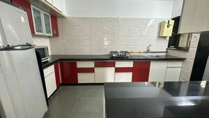 Kitchen in 3 BHK Apartment at Naranpura – for Rent