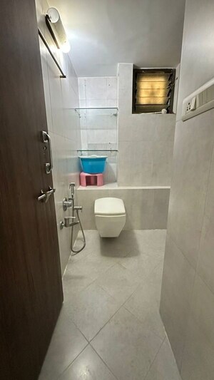Bathroom in 3 BHK Apartment at Naranpura – for Rent
