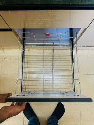 Kitchen in 3 BHK Apartment at Ansal API Santushti Enclave, Sushant Golf City – for Rent