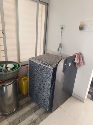 Master Bedroom in 1.5 BHK Apartment at Wakad – for Rent