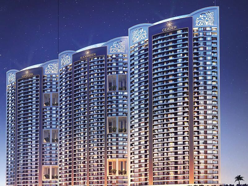 3 BHK Apartment For Sale in Paradise Sai World Empire