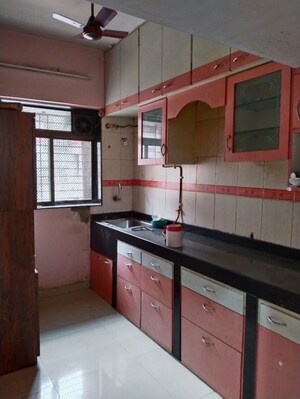 Kitchen in 1 BHK Apartment at Neha Park CHS, New Panvel – for Rent