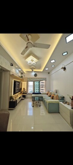 2 BHK + Pooja Room Apartment For Rent in Rustomjee Azziano Wing D