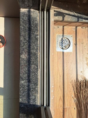 Building Lobby in 2 BHK Apartment at Runwal Eirene, Balkum Pada – for Rent