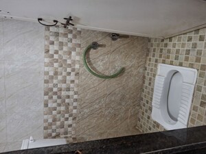 Bathroom in 1 RK Apartment at Gharonda Housing, Ghansoli – for Rent