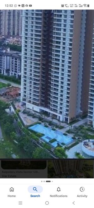 4 BHK Apartment – Exterior View View at Kalpataru Vista, Sector 128 - for Rent