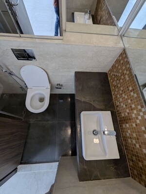 Bathroom in 3 BHK Apartment at Lodha Kiara, Worli – for Rent