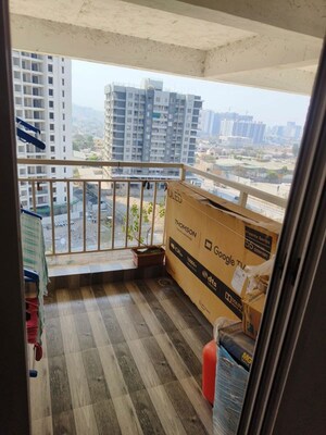 Balcony in 2 BHK Apartment at Wakad – for Rent