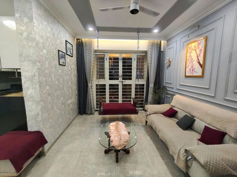 Living Room, wakad 2 Bedroom 800 Sq.Ft. Apartment In Wakad Pune 10324001