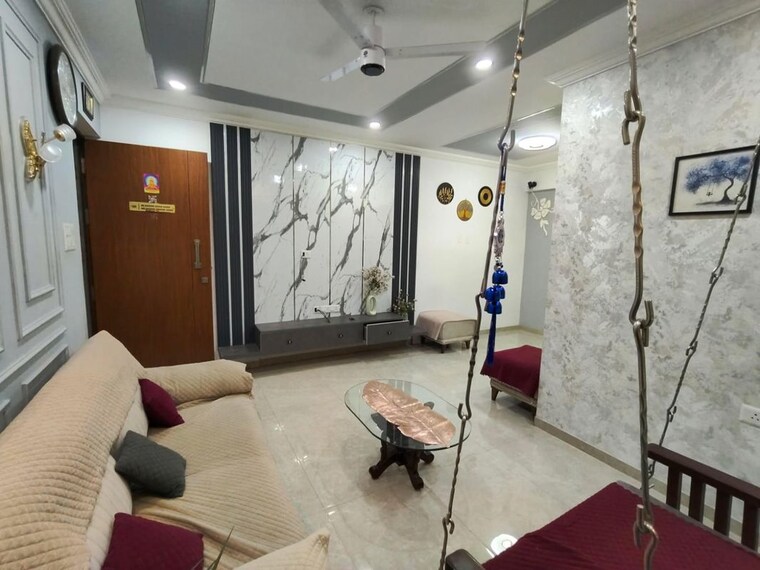 Living Room, wakad 2 Bedroom 800 Sq.Ft. Apartment In Wakad Pune 10324001