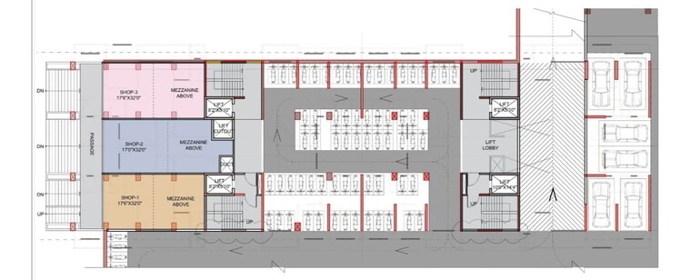 Floor Plan, jhamtani-elevate Studio 195 Sq.Ft. Apartment In Mundhwa Pune 10324016