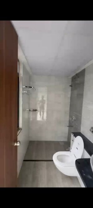 Bathroom in 3 BHK Apartment at Mantra Mirari, Koregaon Park – for Rent