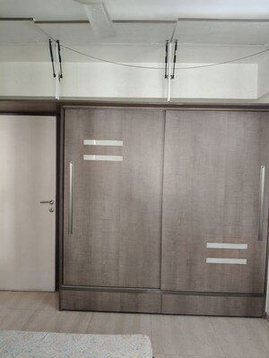 Bathroom in 2.5 BHK Apartment at Hiranandani Estate, Ghodbunder Road – for Rent