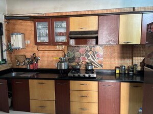 Kitchen in 2 BHK Apartment at Lunkad Amazon, Viman Nagar – for Rent