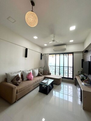 Living Room in 2 BHK Apartment at Mayfair Housing Hillcrest, Vikhroli West – for Rent