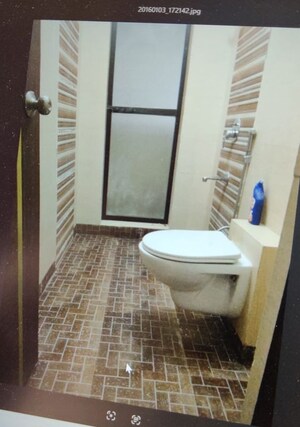 Bathroom in 2 BHK Apartment at Tharwani Rosa Bella, Kharghar – for Rent