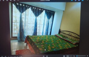 Bedroom in 2 BHK Apartment at Tharwani Rosa Bella, Kharghar – for Rent
