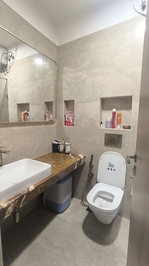 Bathroom in 3 BHK Apartment at Godrej RKS, Chembur – for Rent