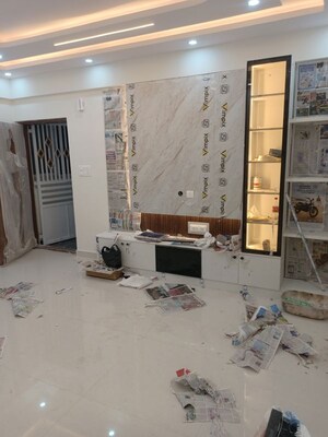 Living Room in 3 BHK Apartment at Sri Balaji Grand, Kr Puram – for Rent