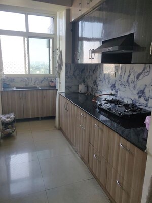 Kitchen in 2.5 BHK Apartment at Supertech Cape Town, Sector 74 – for Rent