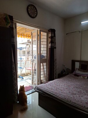 Bedroom in 2 BHK Apartment at Rohan Silver Gardenia, Ravet – for Sale