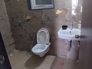 Bathroom in 2 BHK Apartment at VTP Beaumonde, Kharadi – for Rent