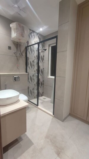 Bathroom in 4 BHK Builder Floor at Ansal API Esencia, Sector 67 – for Sale