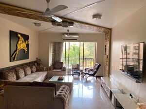 Living Room in 4 BHK Apartment at Hiranandani Gardens Odyssey I II, Powai – for Sale