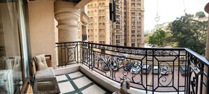 Balcony in 4 BHK Apartment at Hiranandani Gardens Odyssey I II, Powai – for Sale