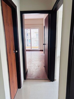 Building Lobby in 3 BHK Apartment at Shri Radha Sky Gardens, Sector 16b Greater Noida – for Rent