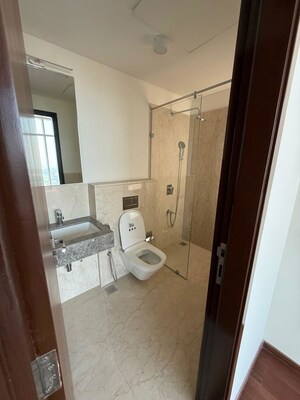 Bathroom in 3 BHK Apartment at Piramal Mahalaxmi, Mahalaxmi – for Rent