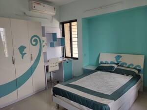 Master Bedroom in 3 BHK Apartment at Aundh – for Rent