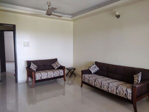 Living Room in 3 BHK Apartment at Aundh – for Rent