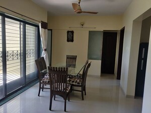 Dining area in 3 BHK Apartment at Aundh – for Rent