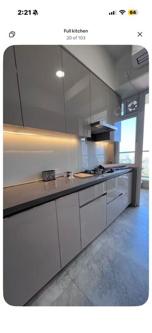 Kitchen in 3 BHK Builder Floor at Rajouri Garden – for Rent