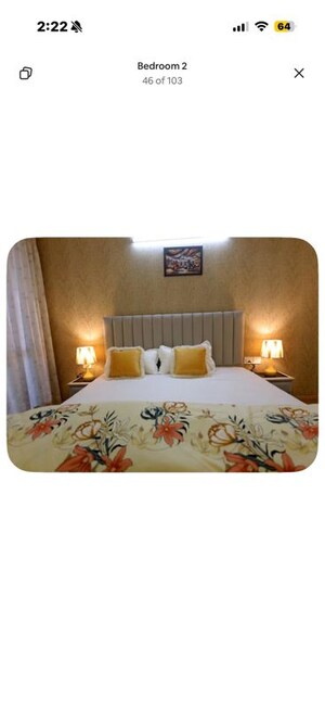 Bedroom in 3 BHK Builder Floor at Rajouri Garden – for Rent