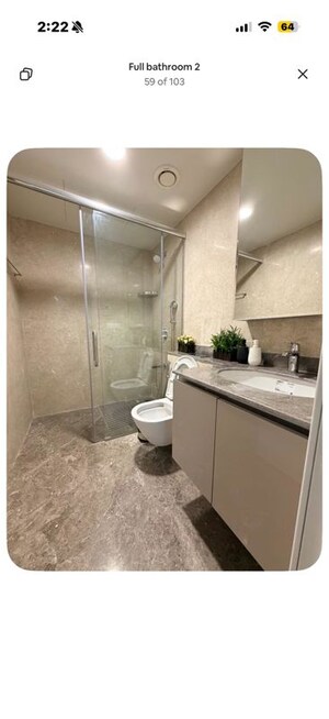 Bathroom in 3 BHK Builder Floor at Rajouri Garden – for Rent