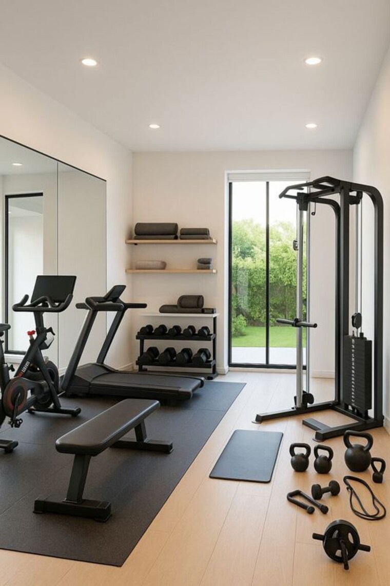 Gym, jigani 3 Bedroom 1200 Sq.Ft. Villa In Jigani Bangalore 10324344
