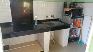 Kitchen in 1 BHK Builder Floor at Supertech Shopprix Mall Vaishali, Vaishali Sector 5 – for Rent