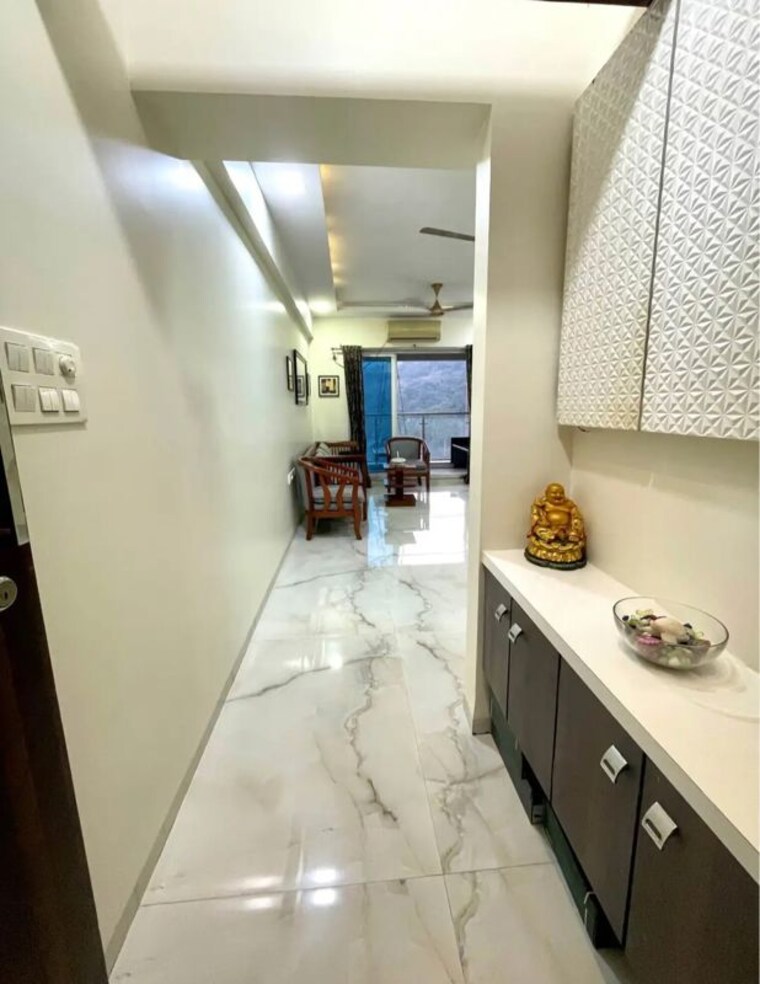 Kitchen, rosa-bella 3 Bedroom 940 Sq.Ft. Apartment In Ghodbunder Road Thane 10324415
