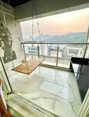 3 BHK Apartment For Rent in Rosa Bella, Ghodbunder Road