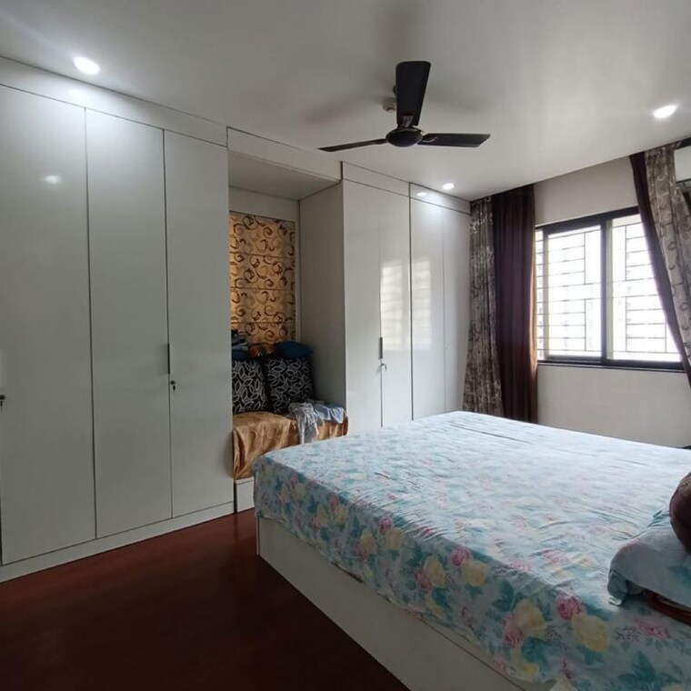 Bedroom, singad kondwa 3 Bedroom 1550 Sq.Ft. Apartment In Singad Kondwa Pune 10324434