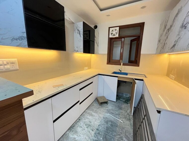 Kitchen, greater kailash i 4 Bedroom 500 Sq.Yd. Builder Floor In Greater Kailash I Delhi 10324035