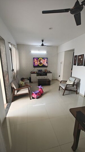 Living Room in 3 BHK Apartment at Pashan – for Rent