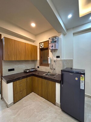 Kitchen in 1 BHK Builder Floor at Saket – for Rent