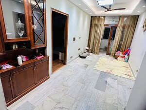 Living Room in 3 BHK Builder Floor at Panchsheel Enclave – for Rent