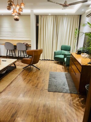 Living Room in 3 BHK Builder Floor at Panchsheel Enclave – for Rent