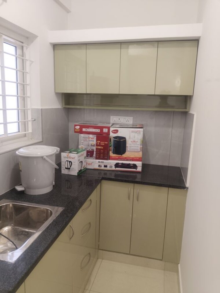Kitchen, n-r-homes 1 Bedroom 550 Sq.Ft. Apartment In Bellandur Bangalore 10324522