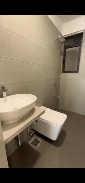 Bathroom in 2.5 BHK Apartment at Gurukrupa Gyanam, Powai – for Rent