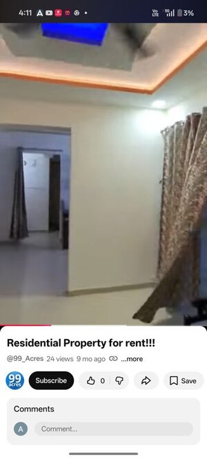 2 BHK Apartment For Rent in Wakad